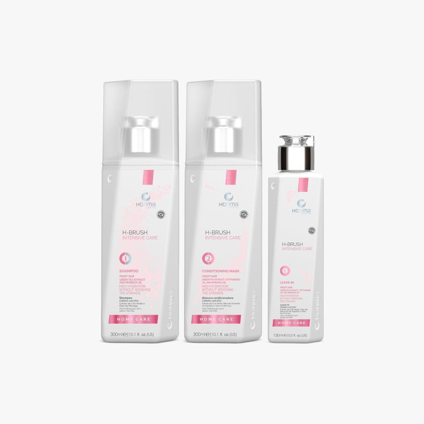 H-Brush Shampoo de cuidado intensivo KIT