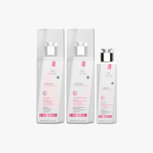 H-Brush Shampoo de cuidado intensivo KIT