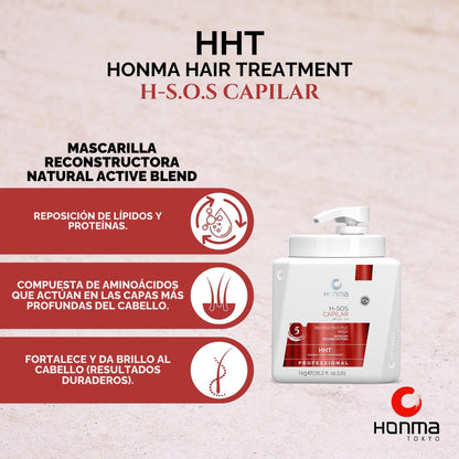 H-SOS Capilar Reconstructive Mask - Professional